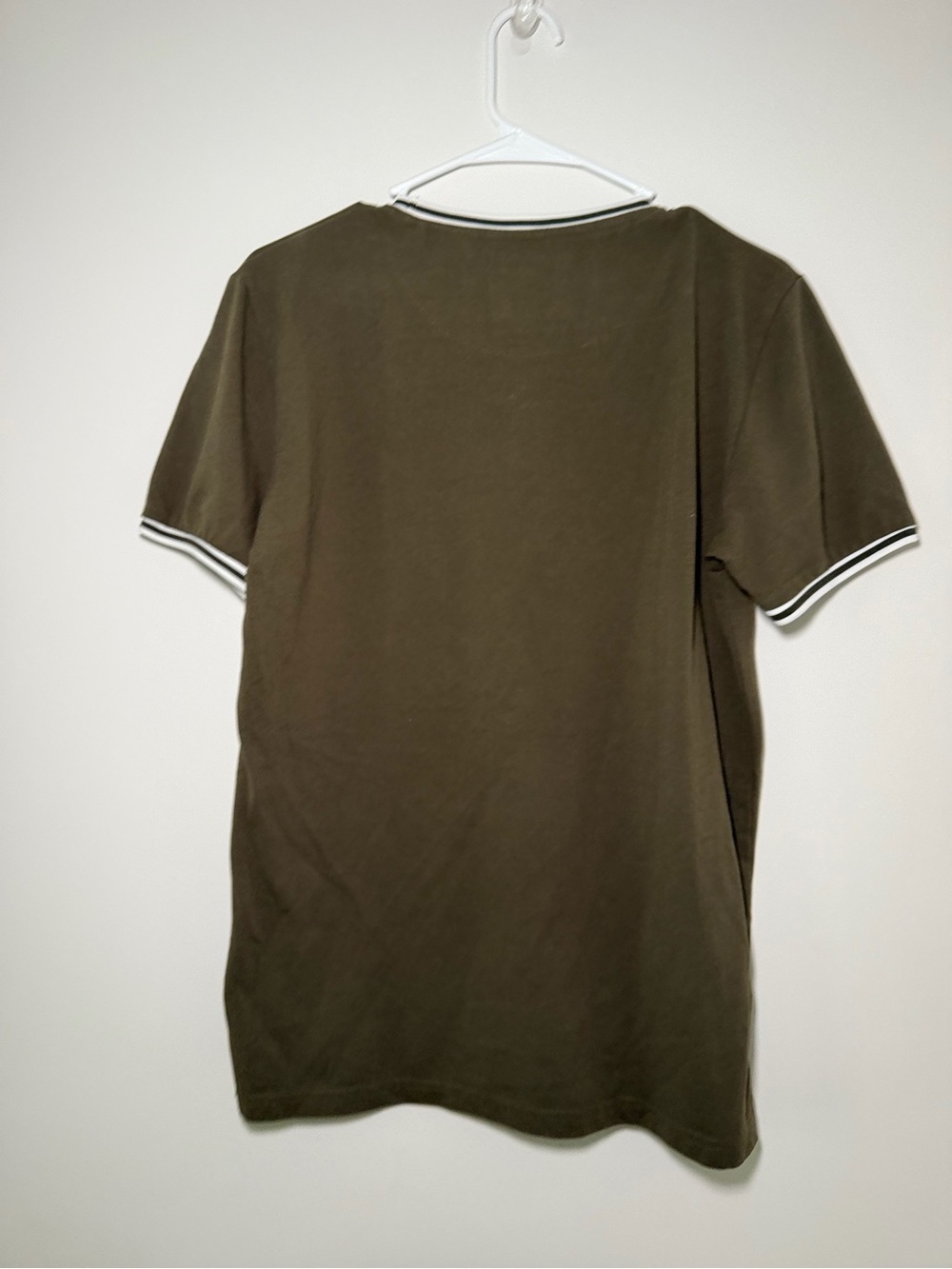 Denim & Flower Ricky Singh Olive Green Ringer T Shirt Men’s Medium - Picture 4 of 7